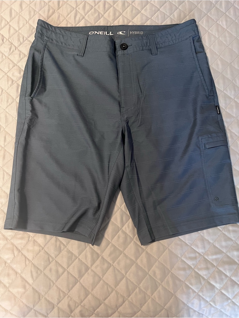 O'Neill Hybrid Men's Teal Blue Performance Shorts